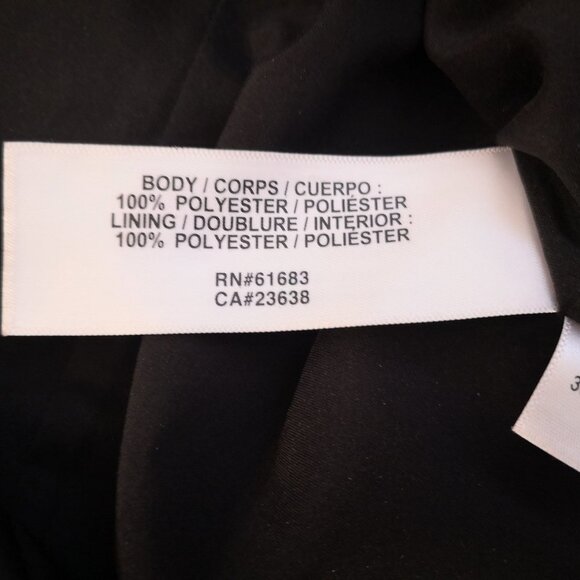 Jockey Person to Person Ladies Black Off Set Full Zipper Size 12 Jacket - Picture 6 of 11